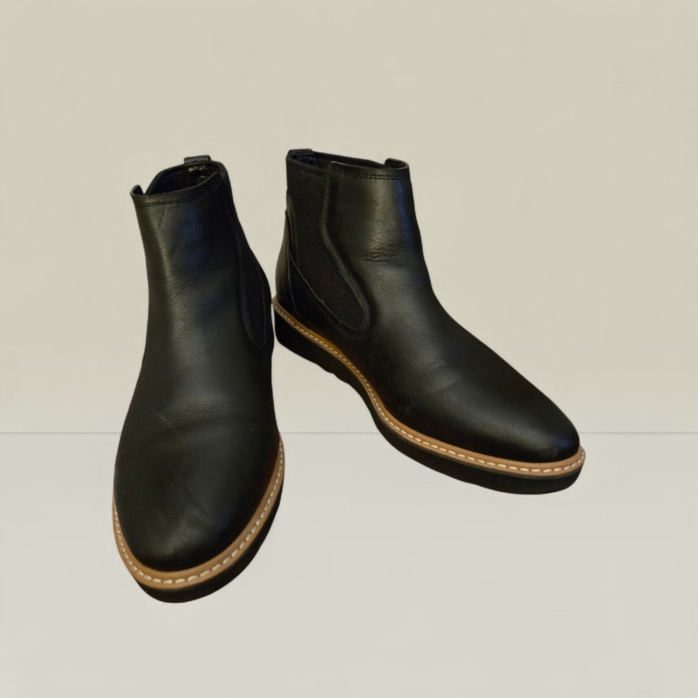 Naturalizer Chelsea  Black Ankle Boots
